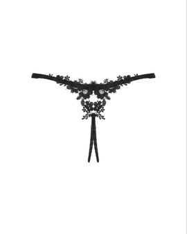 Stringi Celia Noir otwarte