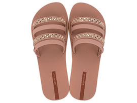 Klapki damskie Ipanema Chic Slide jasnoróżowe