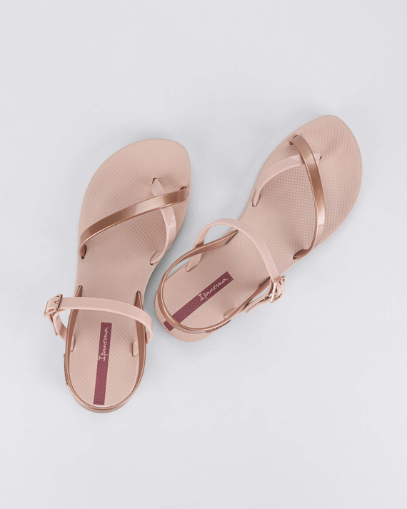 Sandały damskie Ipanema Fashion Sand VIII pudrowy róż