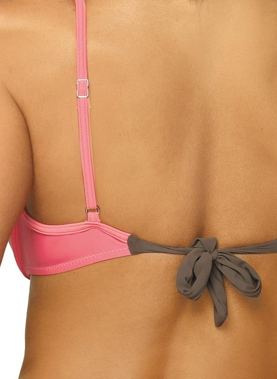 Strój kąpielowy Shirley Dark Taupe-Rosella M-455 (3)