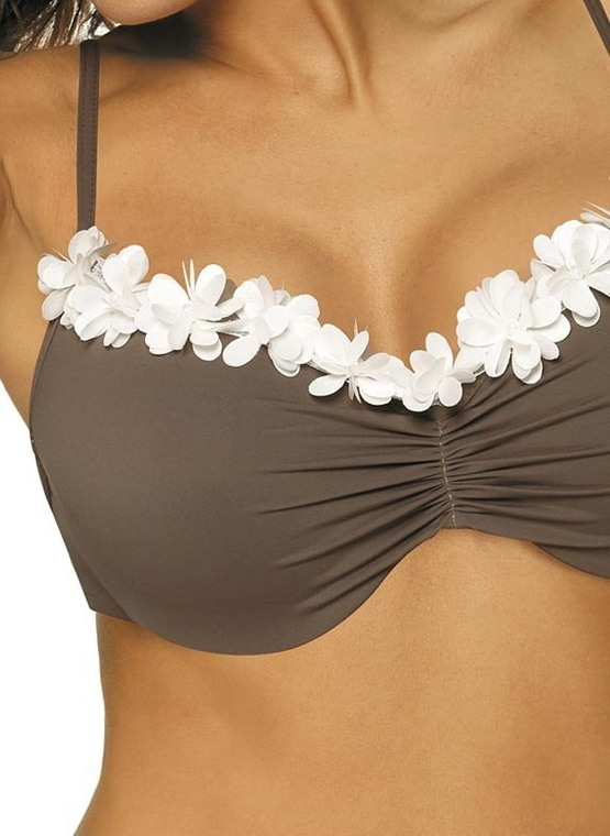 Kostium kąpielowy Andrea Dark Taupe M-447 (8)