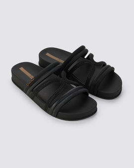 Klapki damskie Ipanema Walk Slide czarne