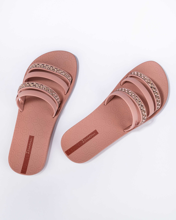 Klapki damskie Ipanema Chic Slide jasnoróżowe