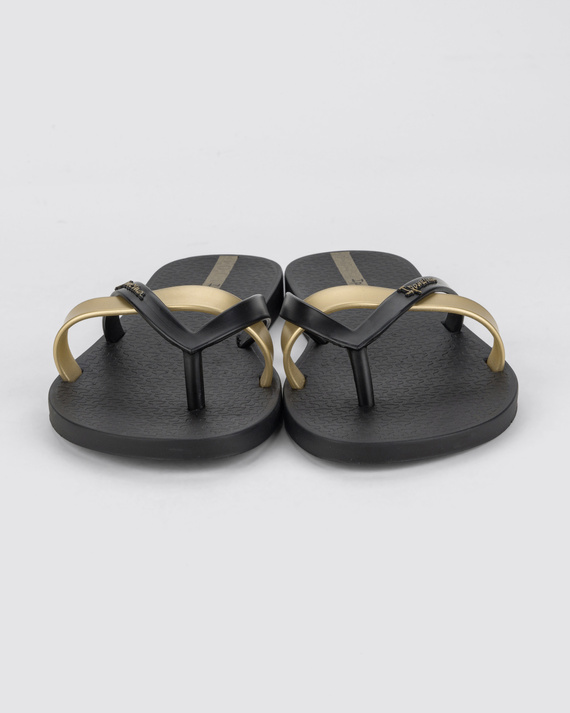 Japonki damskie Ipanema Kirei czarno-złote (AT156)