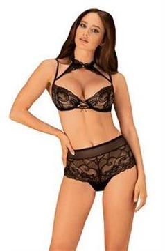 Komplet Elizenes 2-częściowy Czarny