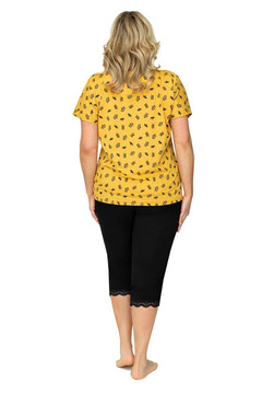 Piżama Queen 3/4 Plus Size