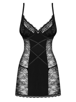 Koszulka Laurise babydoll Czarna