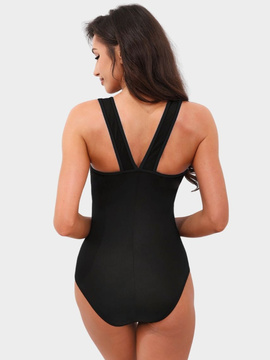 Kostium kąpielowy Michelle D-0922 (AW) Panthere czarno-grafitowo-wielokolorowy