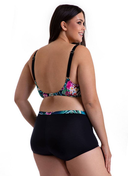 Kostium kąpielowy Eliza P-430 (7) granatowo-zielony-żółty