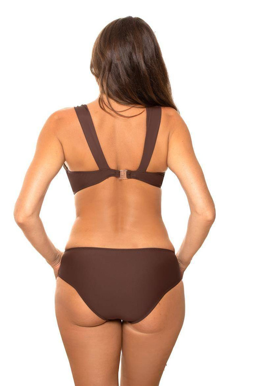 Kostium kąpielowy Amina M-658 (12) Brązowy