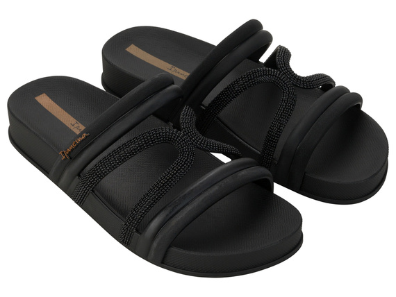 Klapki damskie Ipanema Walk Slide czarne