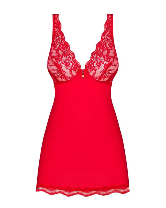 Koszulka Luvae Babydoll Czwerwona + stringi GRATIS!