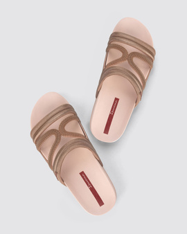 Klapki damskie Ipanema Walk Slide różowe