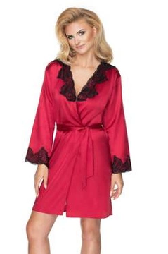 Szlafrok Juniper Burgundowy