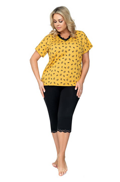 Piżama Queen 3/4 Plus Size