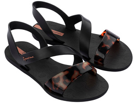 Sandały Ipanema Vibe Sandal czarno-brązowe