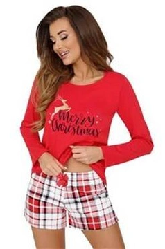 Piżama Merry II 1/2 Red