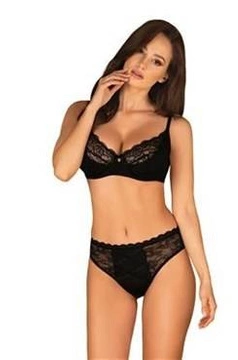 Komplet Laurise 2-częściowy Czarny