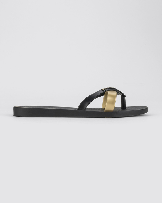 Japonki damskie Ipanema Kirei czarno-złote (AT156)