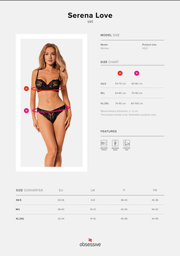 Komplet Serena Love 2-częściowy