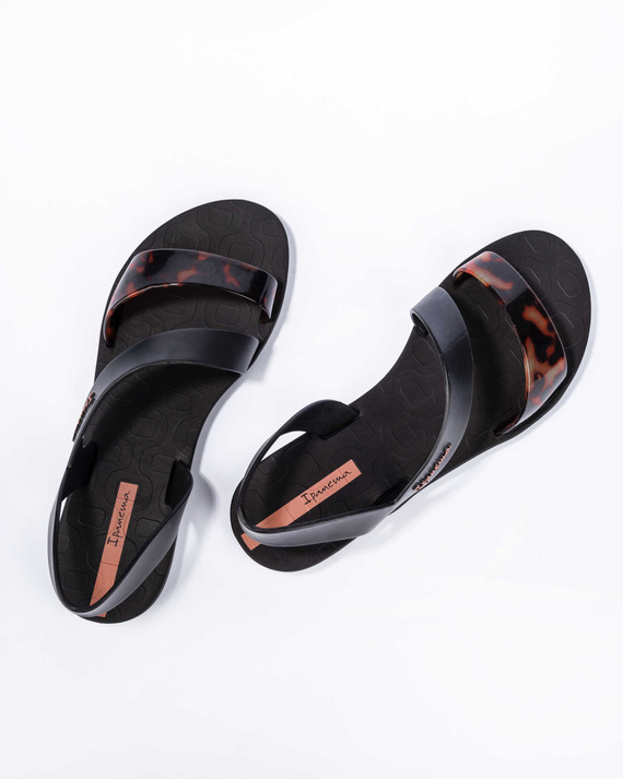 Sandały Ipanema Vibe Sandal czarno-brązowe
