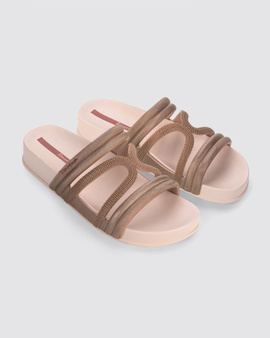 Klapki damskie Ipanema Walk Slide różowe