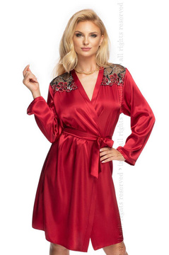 Szlafrok Elodie Burgundy