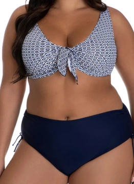 Matylda P-615K (24) granatowo-biało-złoty (komplet)