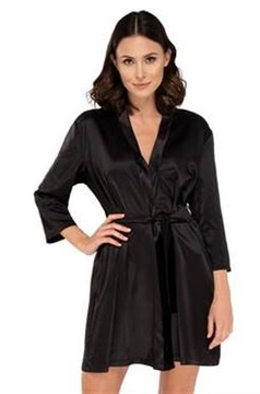 Szlafrok Anette Czarny