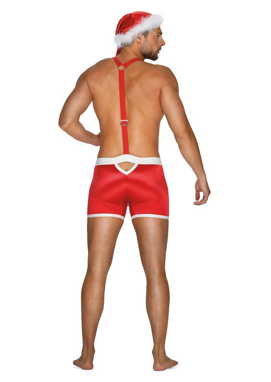 Komplet Mr Claus Czerwony