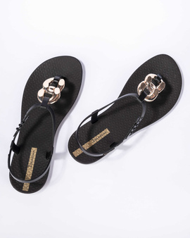 Sandały damskie Ipanema Class Connect II czarno-złote (BC837)